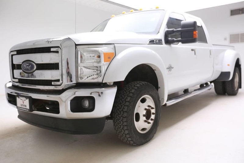 Pre-Owned 2013 Ford Super Duty F-450 DRW Lariat Crew Cab 4x4 Fx4 # ...